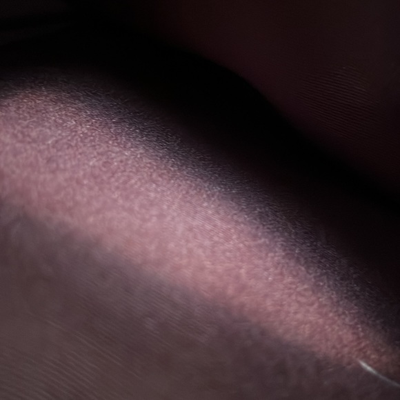 Coach EUC Satchel or Crossbody bag. Beautiful plum with raspberry handles. - Picture 8 of 15